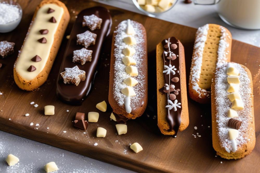 Indulge In Gourmet Chocolate Dipped Biscotti: The Perfect Sweet Treat For Any Occasion